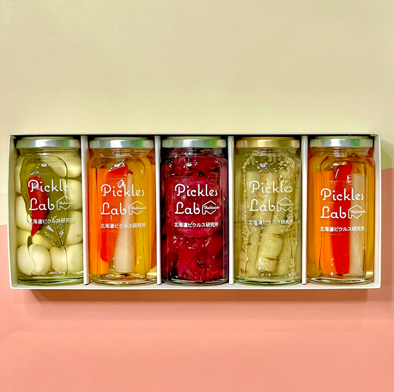 ピクルス詰め合わせセット（5個セット）【Pickles Lab Hokkaido（北海道ピクルス研究所）】